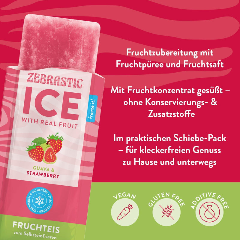 ICE Guava & Strawberry - 4er-Set (20x 50g)